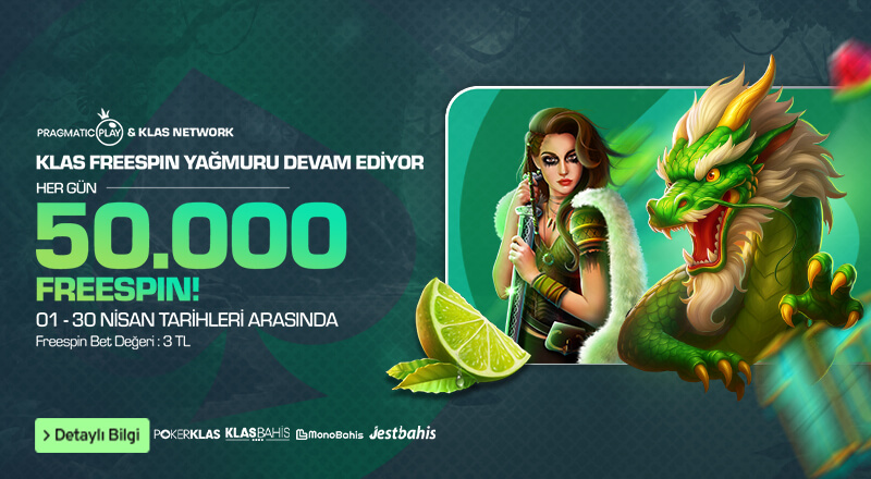 Pragmatic Play & Klas Network Özel Freespin Turnuvası